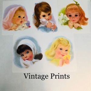 Vintage Prints-Charmin Toilet Paper Girls